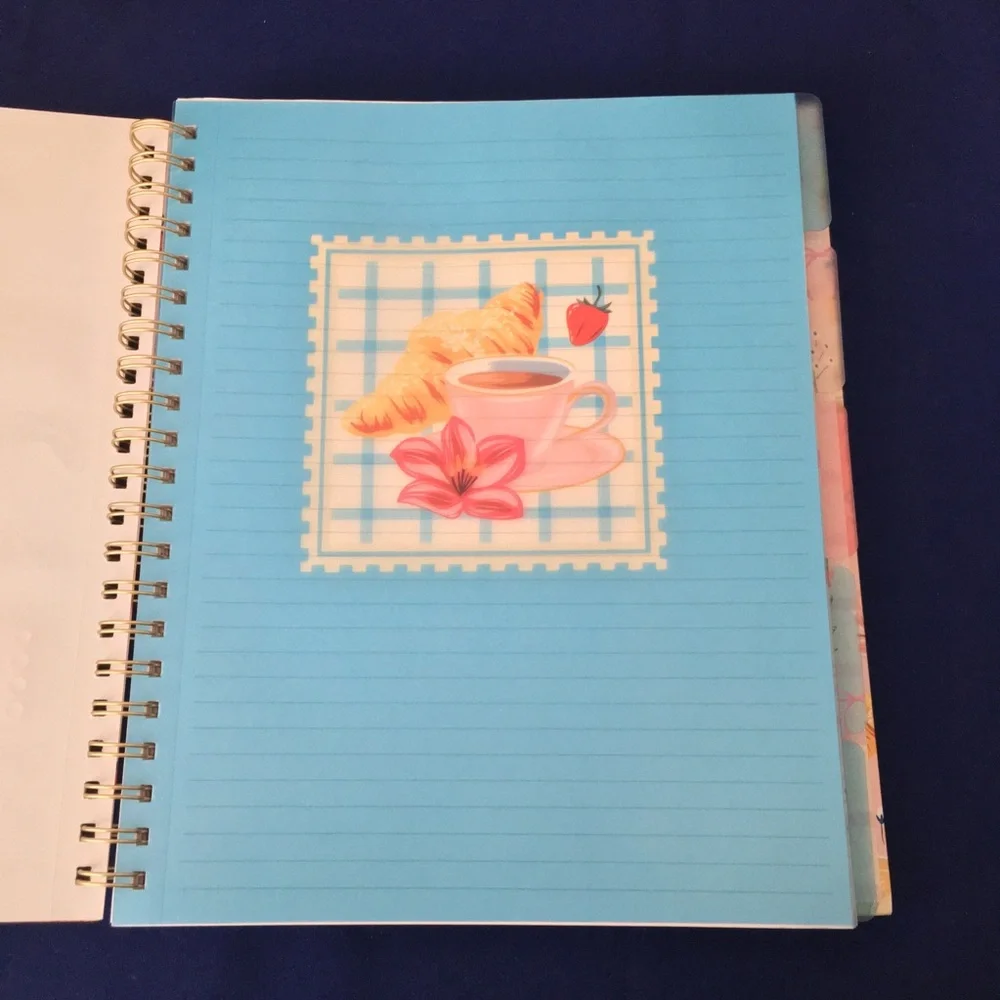 Brunch Breakfast Spiral Notebook